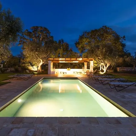 度假居 Trullo E Lamia - Luxury Borgo Cinera 奥斯图尼