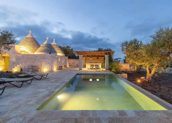 Trullo E Lamia - Luxury Borgo Cinera Дом отдыха *